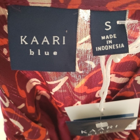 KAARI BLUE Floral Elastic Waistband Midi Dress - Picture 8 of 9